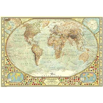 Anatolian Puzzle Mapa světa 2000 dílků (8698543139350)