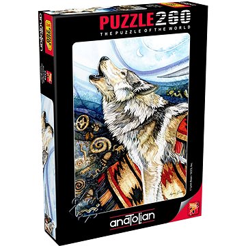 Anatolian Puzzle Vyjící vlk 260 dílků (8698543133280)