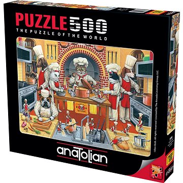 Anatolian Puzzle Zvířecí kuchyně 500 dílků (8698543135864)