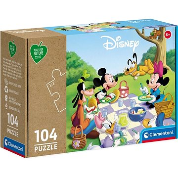 Play For Future Puzzle Mickey Mouse: Piknik 104 dílků (8005125271535)