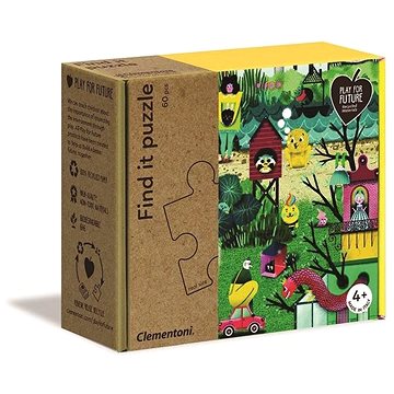 Clementoni Play For Future Puzzle s hledáním obrázků Podzim 60 dílků (8005125501748)