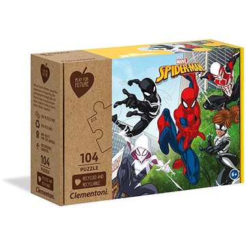 Play For Future Puzzle Spiderman 104 dílků (8005125271511)