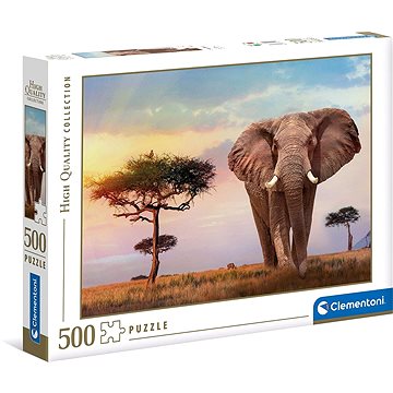 Clementoni Puzzle Africký západ slunce 500 dílků (8005125350964)