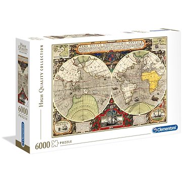 Clementoni Puzzle Antická námořní mapa 6000 dílků (8005125365265)