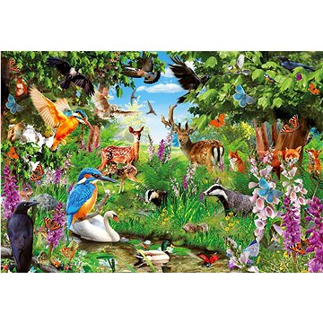 Clementoni Puzzle Fantastický les 2000 dílků (8005125325665)