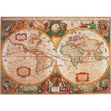 Clementoni Puzzle Historická mapa 1000 dílků (8005125312290)
