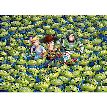 Clementoni Puzzle Impossible: Toy Story 4 Příběh hraček 1000 dílků (8005125394999)