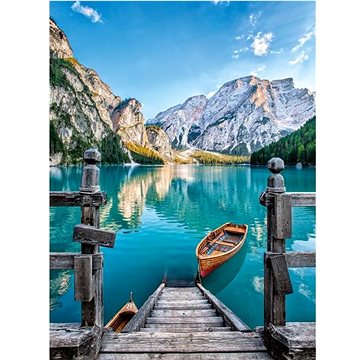 Clementoni Puzzle Jezero Braies, Itálie 500 dílků (8005125350391)