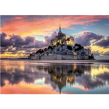 Clementoni Puzzle Magický Mont Saint-Michel, Francie 1000 dílků (8005125393671)