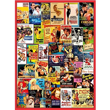 Clementoni Puzzle Romantická filmová klasika 500 dílků (8005125350971)