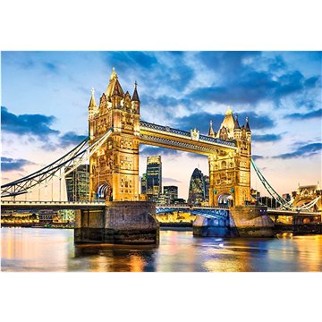 Clementoni Puzzle Tower Bridge za soumraku 2000 dílků (8005125325634)