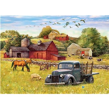 Cobble Hill Puzzle Letní odpoledne na farmě 1000 dílků (625012800020)