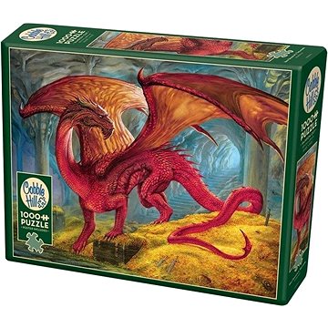 Cobble Hill Puzzle Poklad Rudého draka 1000 dílků (625012802505)