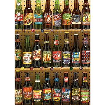 Cobble Hill Puzzle Sbírka piv 1000 dílků (625012800822)