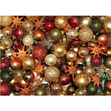 Cobble Hill Puzzle Vánoční baňky 500 dílků (625012850124)