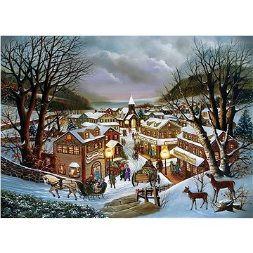 Cobble Hill Puzzle Vzpomínka na Vánoce 1000 dílků (625012803120)