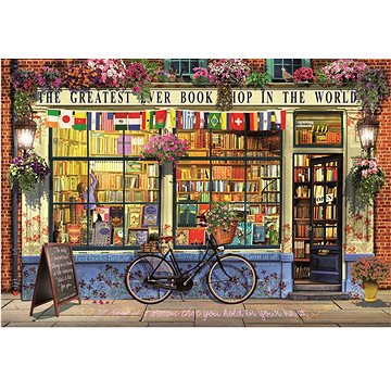 Educa Puzzle Největší knihkupectví na světě 5000 dílků (8412668185838)