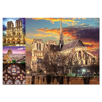 Educa Puzzle Notre Dame, koláž 1000 dílků (8412668184565)