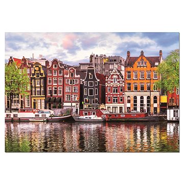 Educa Puzzle Tančící domy, Amsterdam 1000 dílků (8412668184589)