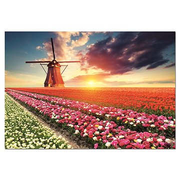 Educa Puzzle Země tulipánů 1500 dílků (8412668184657)