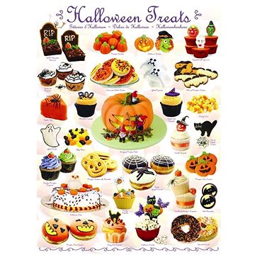 Eurographics Puzzle Halloweenské sladkosti 1000 dílků (628136604321)