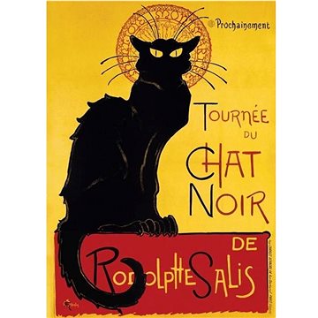 Eurographics Puzzle Kabaret Le Chat noir - plakát 1000 dílků (628136613996)