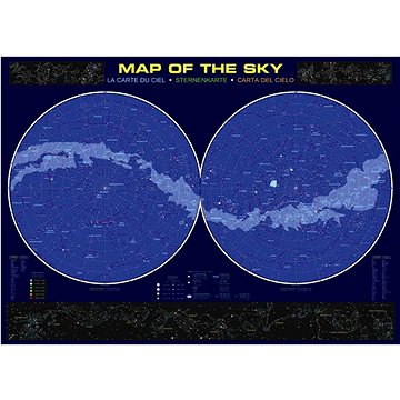 Eurographics Puzzle Mapa nebe 1000 dílků (628136610100)