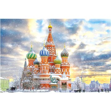 Eurographics Puzzle Moskva - Katedrála Sv.Blažeje 1000 dílků (628136656436)