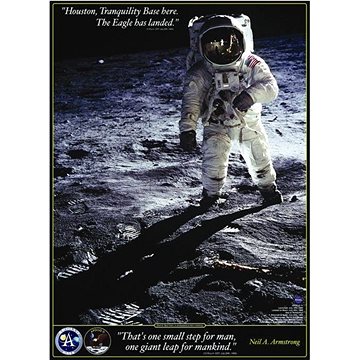 Eurographics Puzzle Neil A. Armstrong: První kroky na Měsíci 1000 dílků (628136649537)