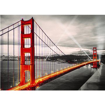 Eurographics Puzzle San Francisco - Golden Gate Bridge 1000 dílků (628136106634)