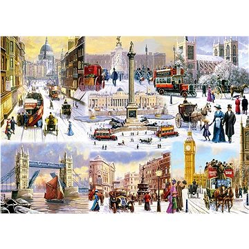 Falcon Puzzle Zima v Londýně 1000 dílků (8710126113066)