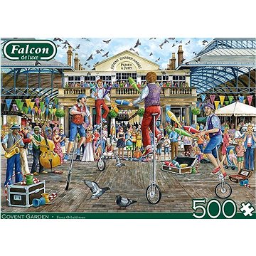 Falcon Puzzle Žongléři v Covent Garden 500 dílků (8710126113202)