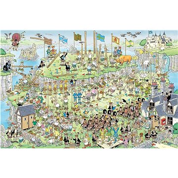 Jumbo Puzzle Highlandské hry 1500 dílků (8710126190883)