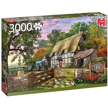 Jumbo Puzzle Chalupa farmáře 3000 dílků (8710126188705)