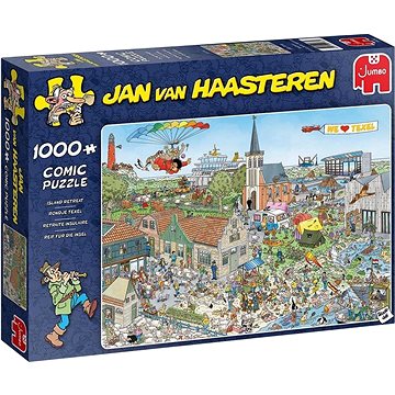 Jumbo Puzzle Let nad ostrovem 1000 dílků (8710126200360)