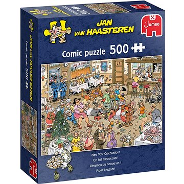 Jumbo Puzzle Oslava Nového roku! 500 dílků (8710126200346)
