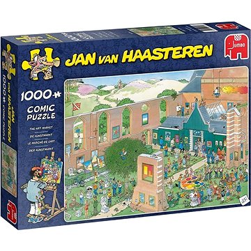 Jumbo Puzzle Trh s uměním 1000 dílků (8710126200223)