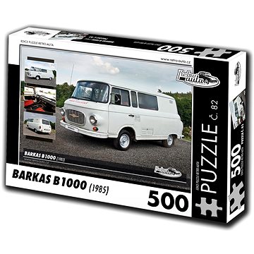 Retro-auta Puzzle č. 82 Barkas B 1000 (1985) 500 dílků (8594047726822)