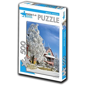 Tourist edition Puzzle Beskydy, Pustevny 500 dílků (č.41) (8594047727010)