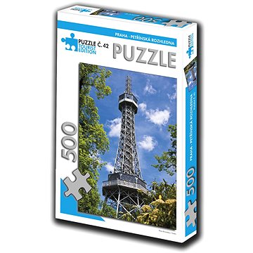 Tourist edition Puzzle Petřínská rozhledna 500 dílků (č.42) (8594047727027)