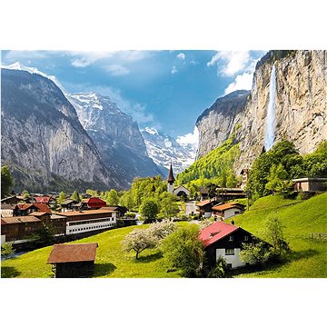 Trefl Puzzle Lauterbrunnen, Švýcarsko 3000 dílků (5900511330762)
