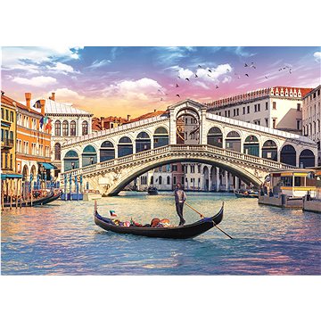 Trefl Puzzle Most Rialto, Benátky 500 dílků (5900511373981)