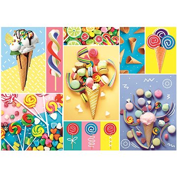 Trefl Puzzle Oblíbené sladkosti 500 dílků (5900511373356)