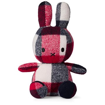 Miffy Check Red / Blue 23cm (8719066009781)