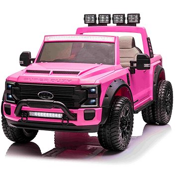 Elektrické autíčko Ford Super Duty 24V, ružové (8586019943269)
