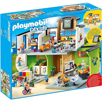 Playmobil Zařízená školní budova (4008789094537)