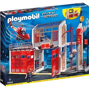 Playmobil Velká požární stanice (4008789094629)