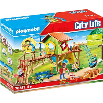 Playmobil Dobrodružné dětské hřiště (4008789702814)