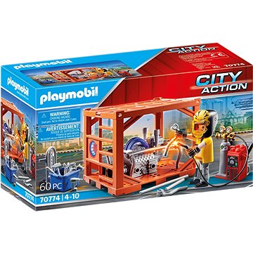 Playmobil Výroba kontejnerů (4008789707741)