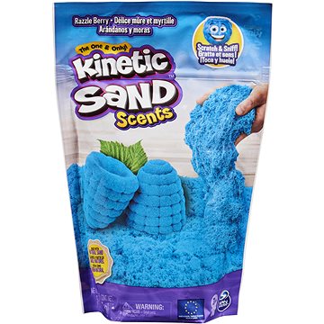 Kinetic Sand Voňavý Tekutý Písek Ostružina s malinou (778988377048)